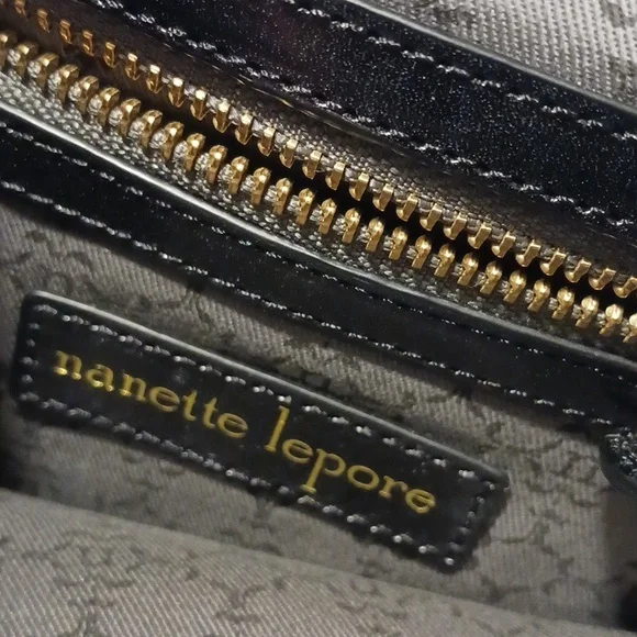 Nanette Lepore Crossbody Purse Bag EXCLUSIVE Leather #eshopchicago - Picture 11 of 15